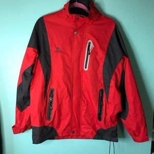 COPY - F.H. Cann red ski jacket